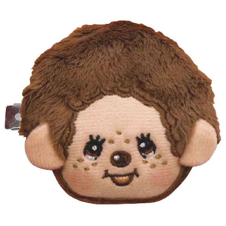 Monchhichi Plush Hair Clip Face Boy Japan 2025