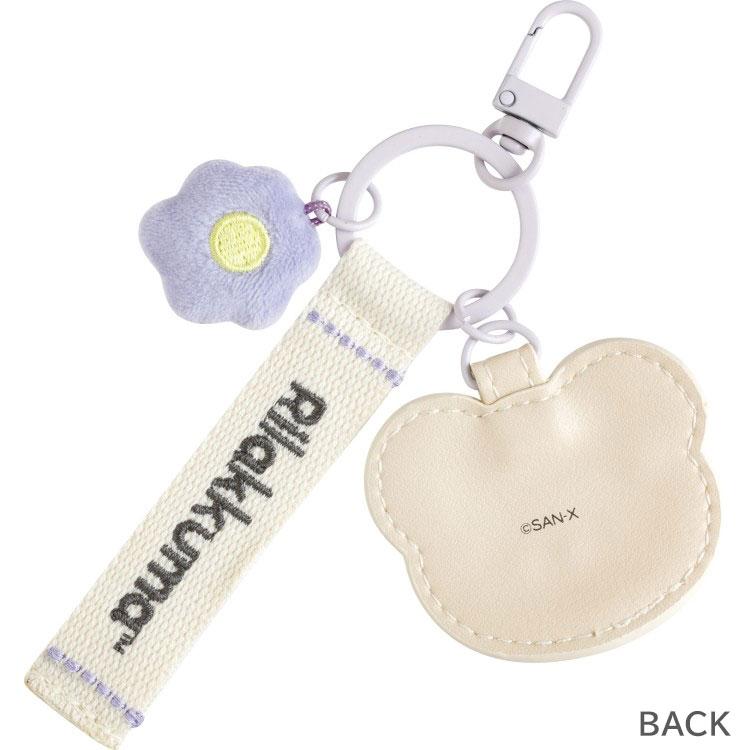 BASIC RILAKKUMA Flower Patch Keychain Key Holder San-X Japan 2025