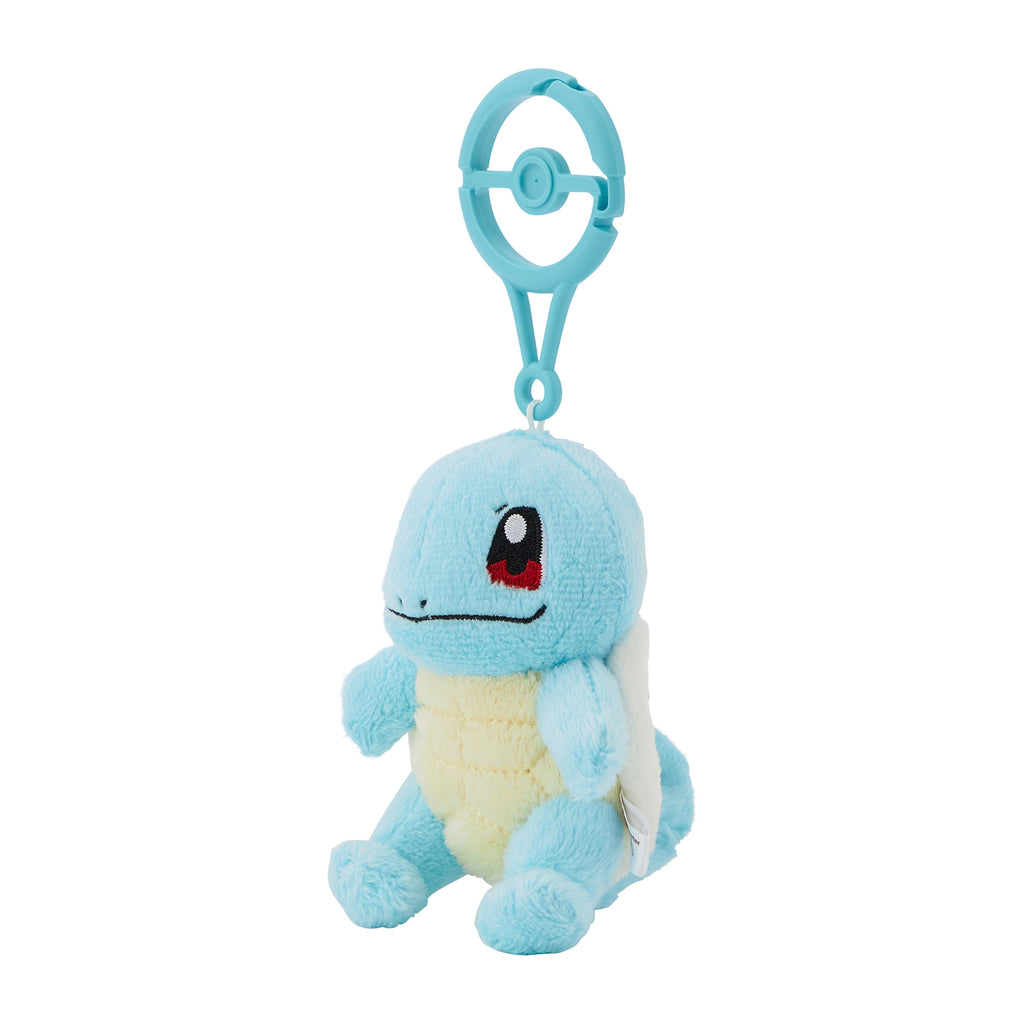 Squirtle Zenigame Plush Keychain with Carabiner Pokemon Center Japan 2024