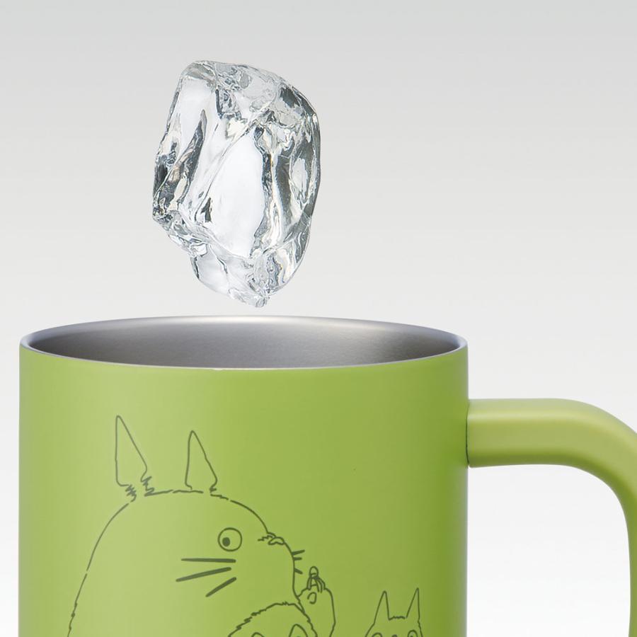 My Neighbor Totoro Mug Cup with Lid 330ml Green Studio Ghibli Japan