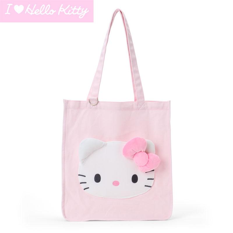 I Love Hello Kitty Tote Bag Pink Sanrio Japan 2025