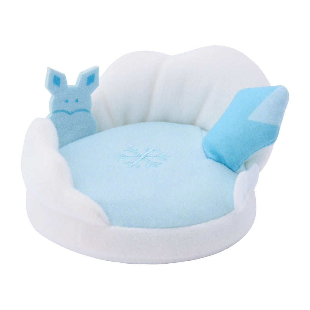 Glaceon Glacia Plush Keychain with Field OTENKI TEAM Pokemon Center Japan 2025