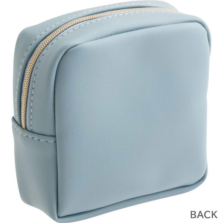 BASIC RILAKKUMA Mesh Square Pouch Blue San-X Japan 2025