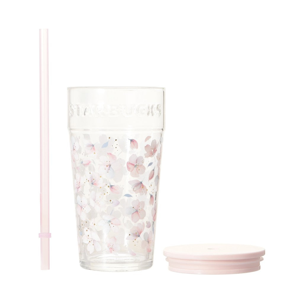 Starbucks Japan SAKURA 2025 Glass Tumbler 473ml