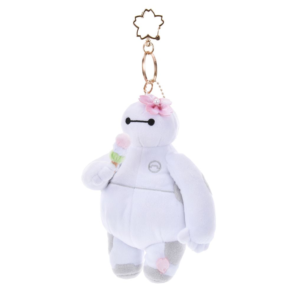 Big Hero 6 Baymax Plush Keychain SAKURA Disney Store Japan 2025