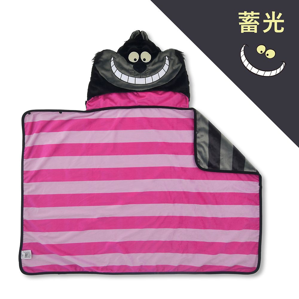 Alice in Wonderland Cheshire Cat Phosphorescent Blanket Disney Store Japan 2025