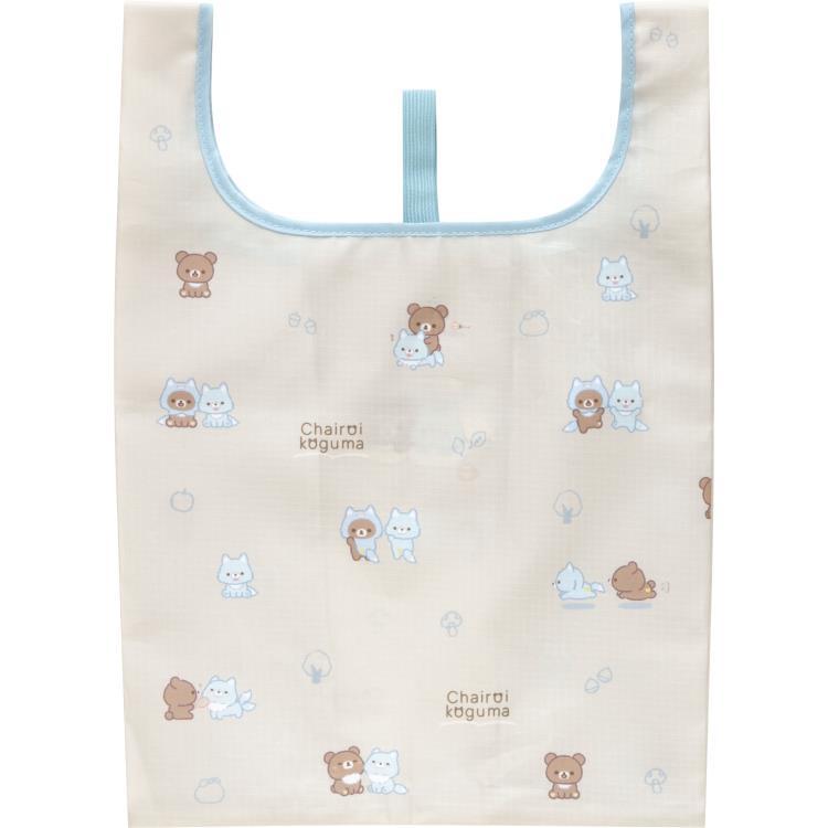 Blue Wolf Chairoikoguma Eco Shopping Tote Bag Aokogu San-X Japan 2024 Rilakkuma