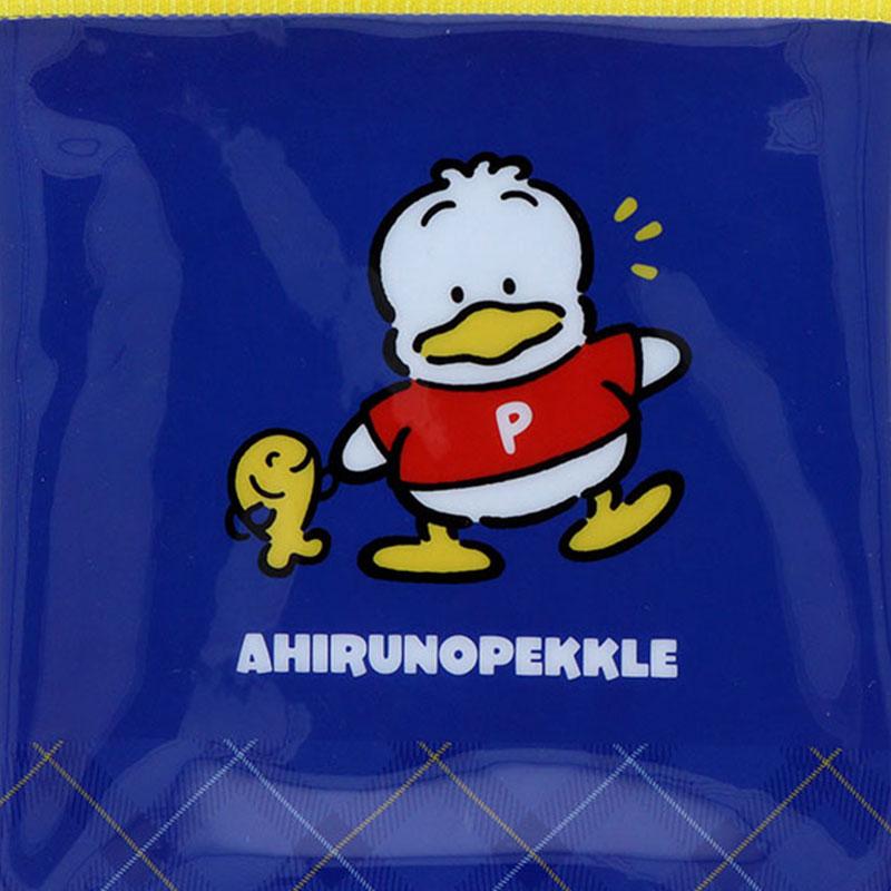 Ahiru no Pekkle Flat Pouch Square Retro Sanrio Japan 2025