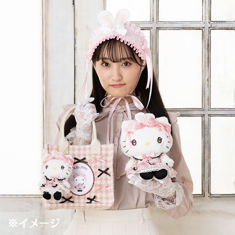 My Melody Plush Mascot Holder Keychain Dream Ribbon Sanrio Japan 2024