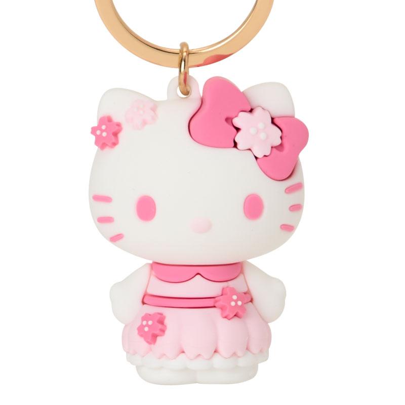 Hello Kitty Keychain Key Holder 3D Sanrio Japan Sakura 2025