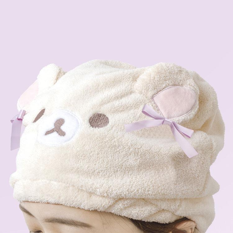 Korilakkuma Cap Towel Sky Cotton Candy San-X Japan 2024 Rilakkuma