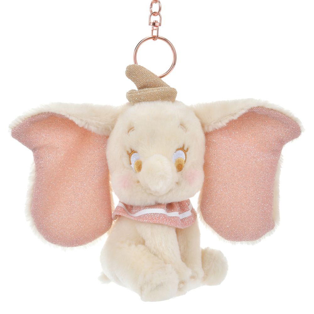 Dumbo Plush Keychain Winter Shiny Color Disney Store Japan 2024