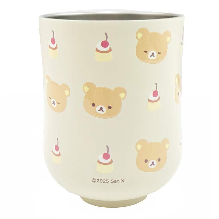 Rilakkuma Stainless Teacup Basic San-X Japan 2025