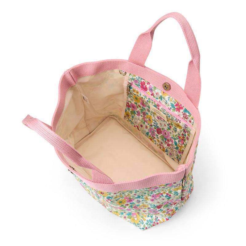 My Melody Liberty Fabrics Tote Bag L Flower Pink Sanrio Japan 2025