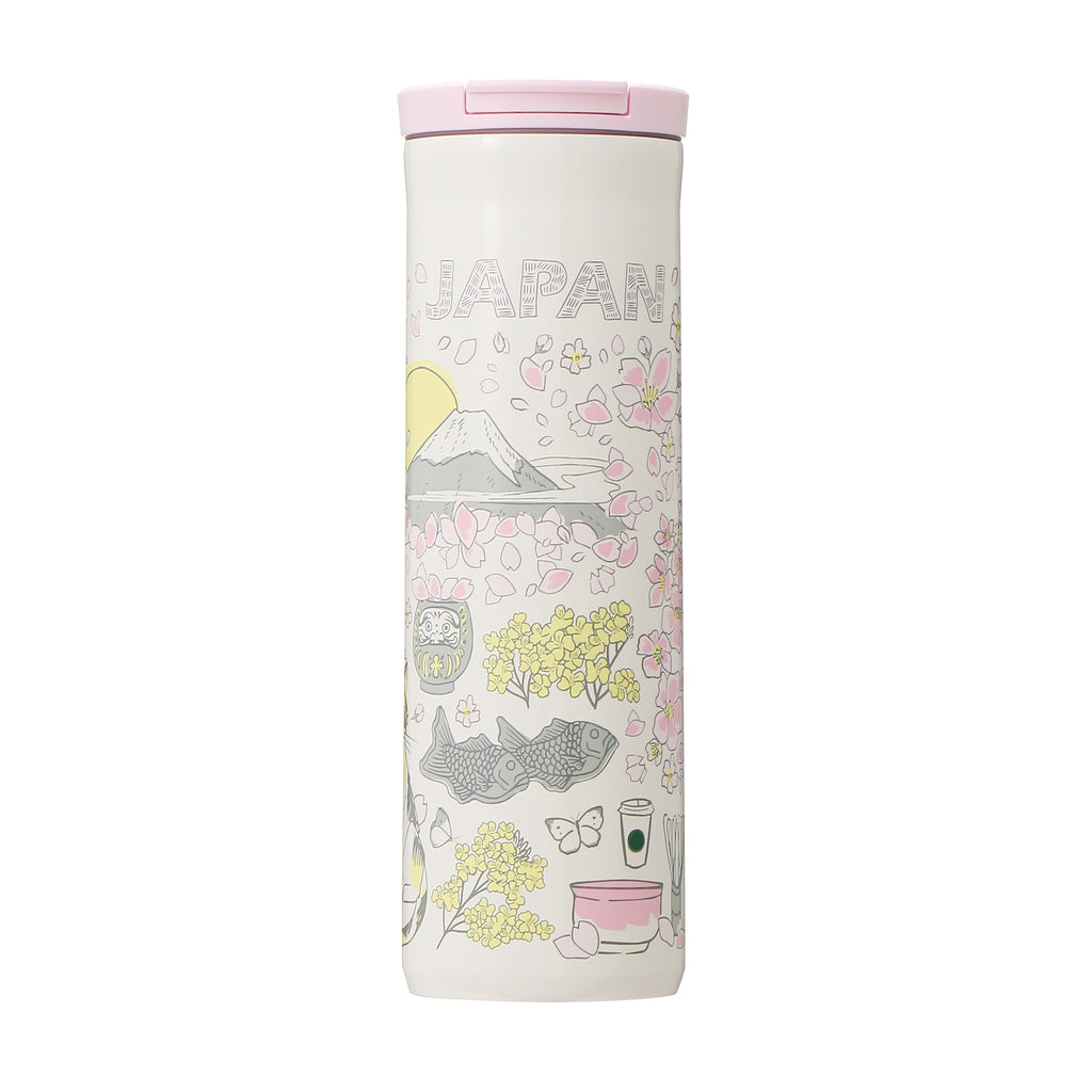 Been There Series Stainless Bottle 473ml Spring Starbucks Japan Sakura Tumbler