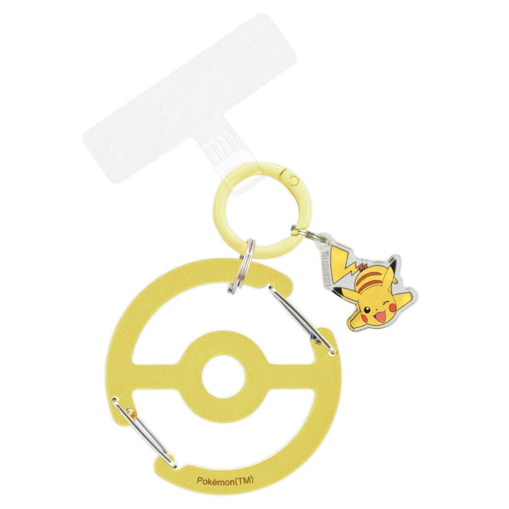 Pikachu Multi Ring for Smartphone with Carabiner Pokemon Center Japan 2025