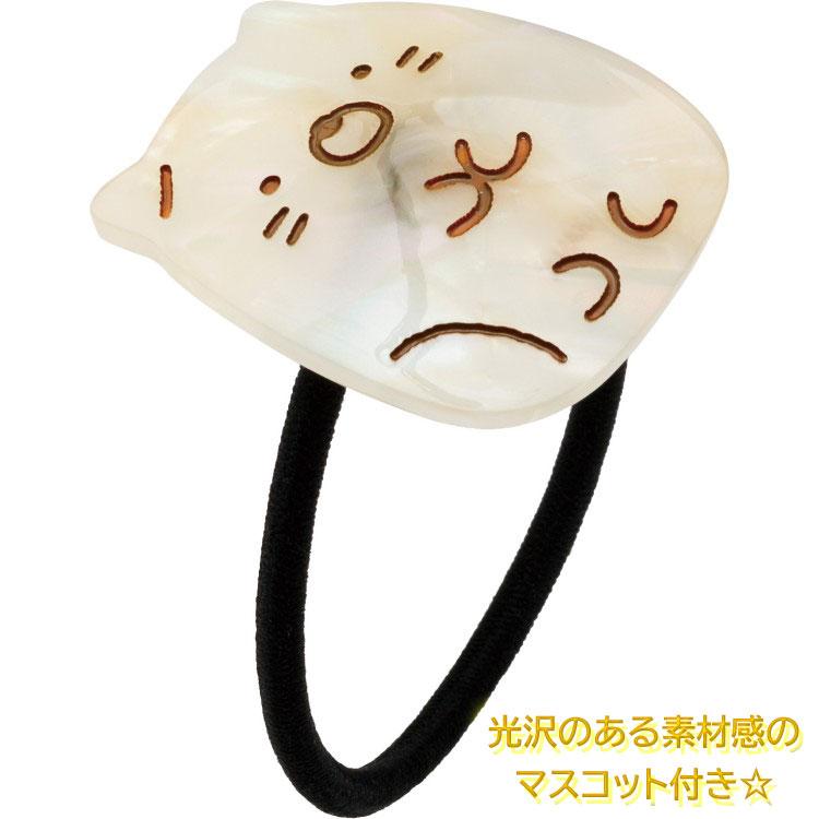 Sumikko Gurashi Neko Cat Ponytail Holder Orange Penguin Lagoon San-X Japan 2025