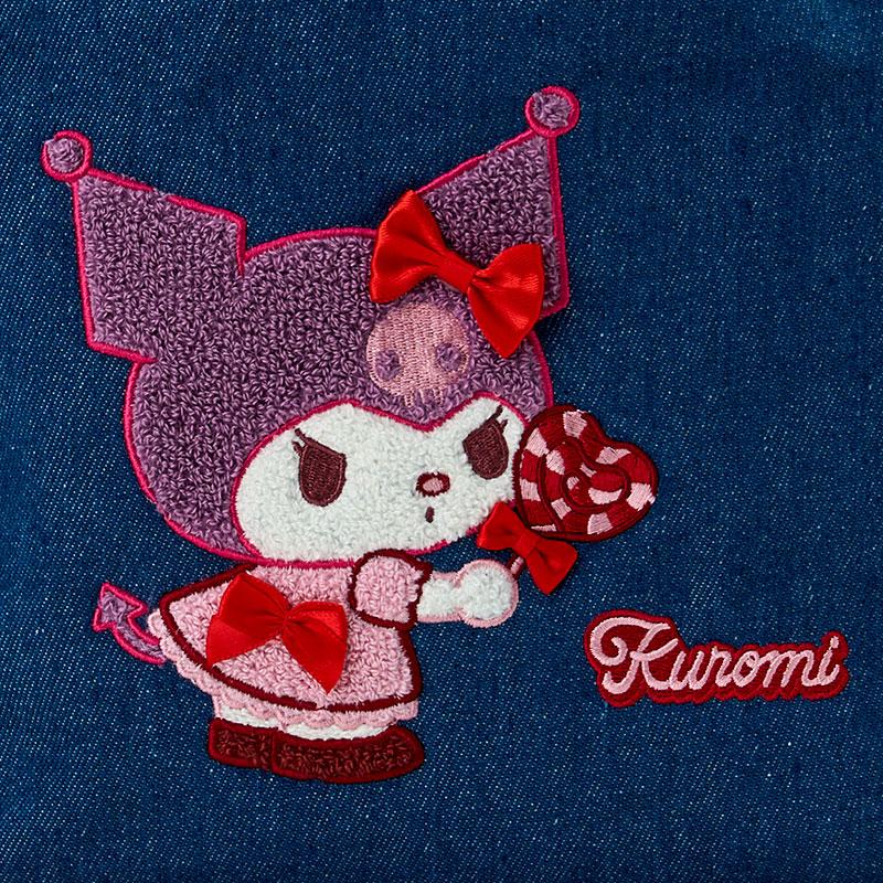 Kuromi Denim Tote Bag Sagara Embroidery Sanrio Japan 2025