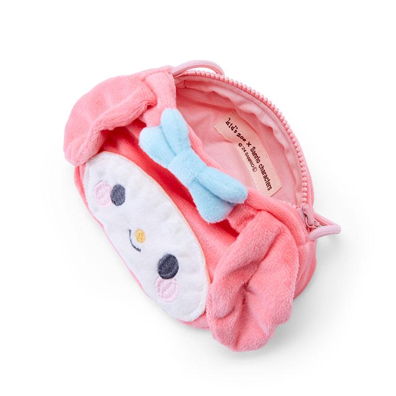 My Melody Kids Plush Pochette Bag Face Shape Sanrio Japan