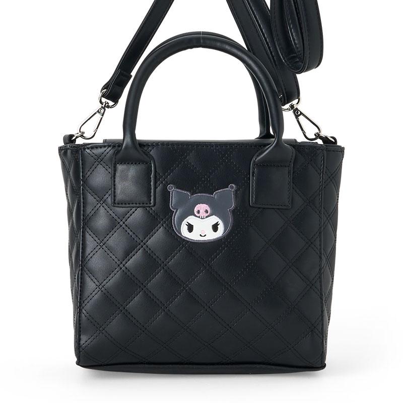 Kuromi Quilt 2WAY Shoulder mini Tote Bag Sanrio Japan 2024