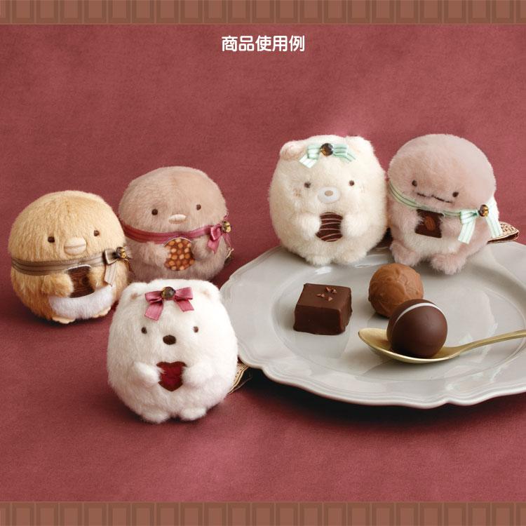 Sumikko Gurashi Shirokuma Bear mini Tenori Plush Doll Chocolate Fair San-X Japan