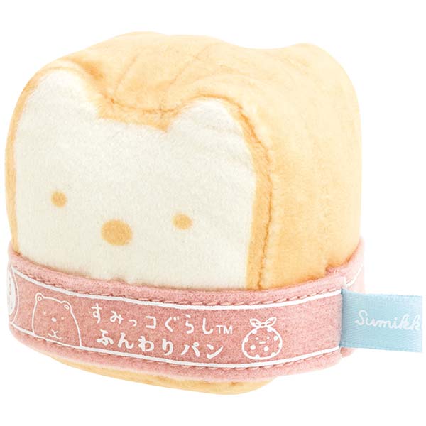 Sumikko Gurashi Plain bread Toast mini Tenori Plush Doll Market San-X Japan 2024