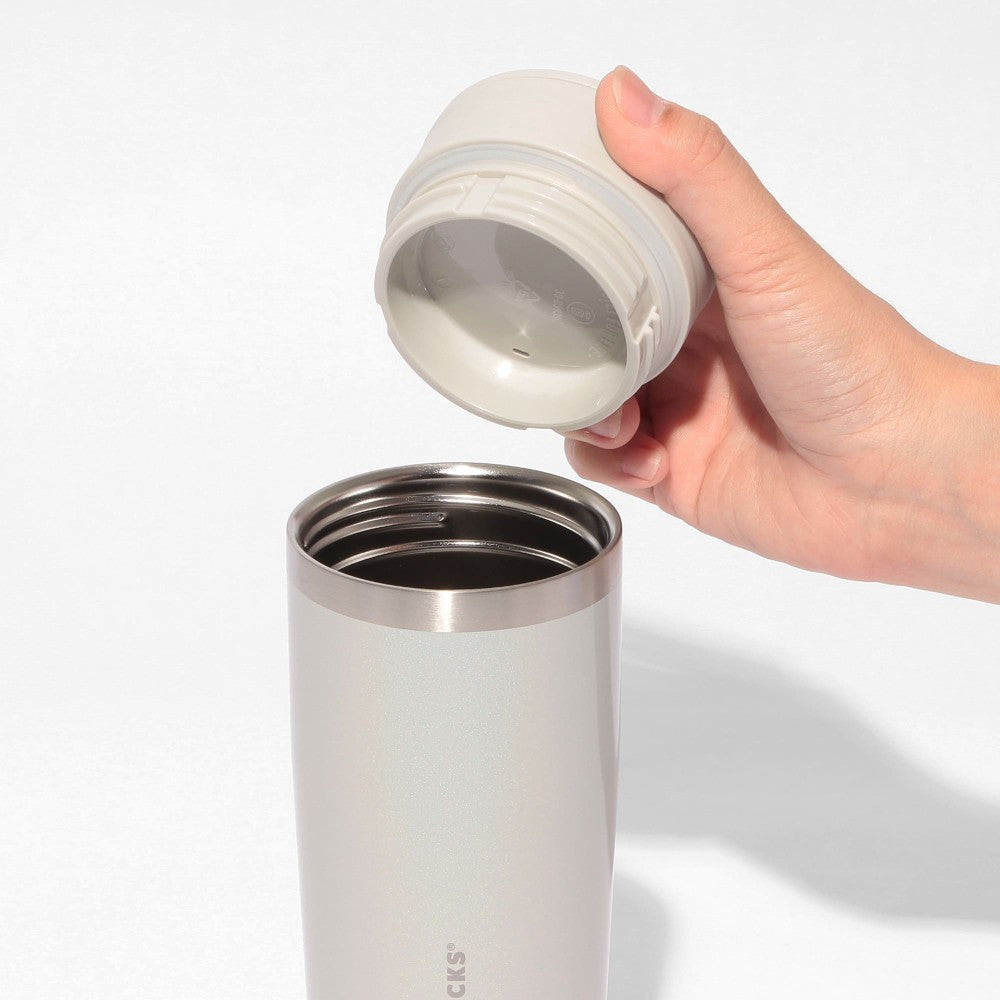 STANLEY Stainless Bottle Pearl White 591ml Tumbler Starbucks Japan Christmas