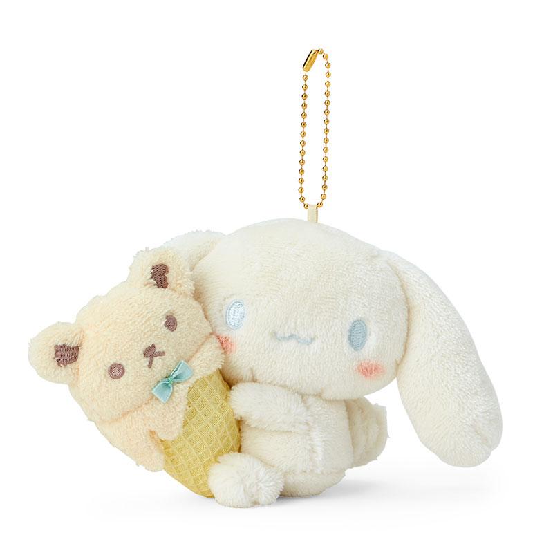 Cinnamoroll Plush Mascot Holder Keychain Relax & Natural Sanrio Japan 2024