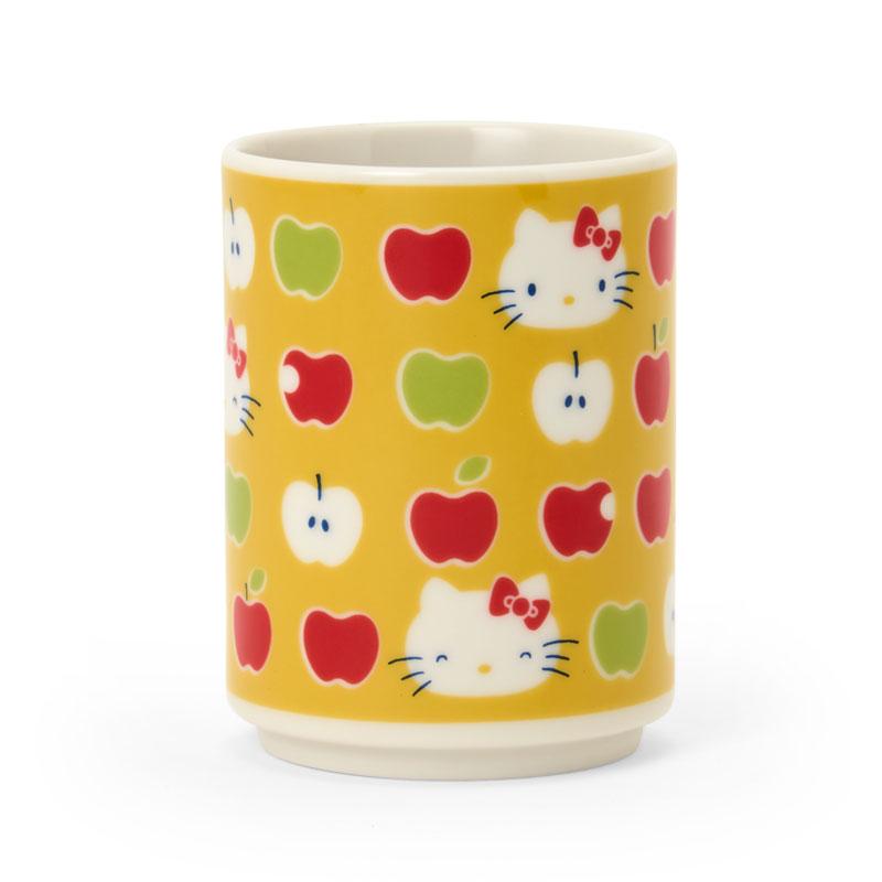 Hello Kitty Ceramics Tea Cup Sushi Mug Yellow Sanrio Japan 2026