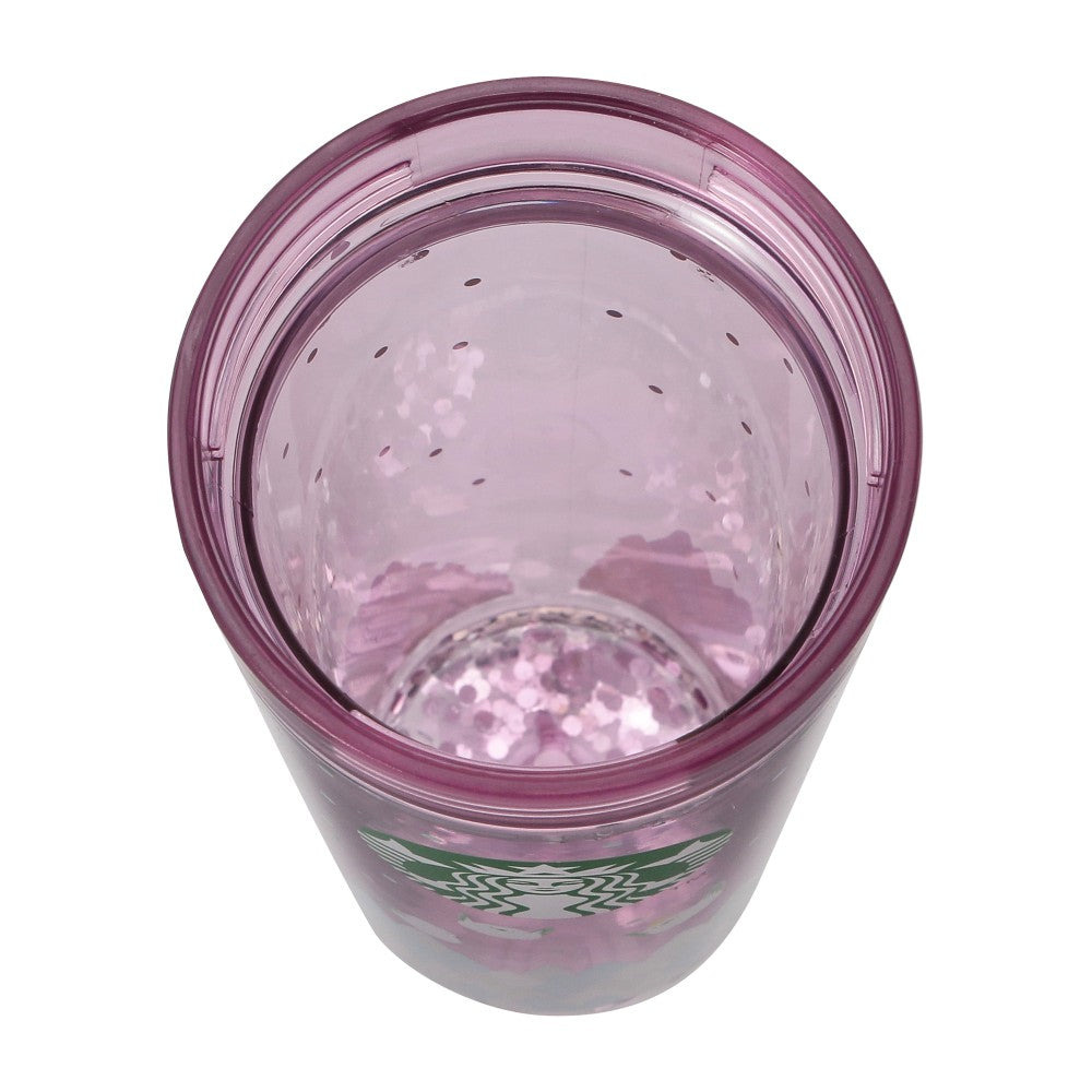 Water In Tumbler Long-tailed Tit 473ml Pink Starbucks Japan New Year 2025