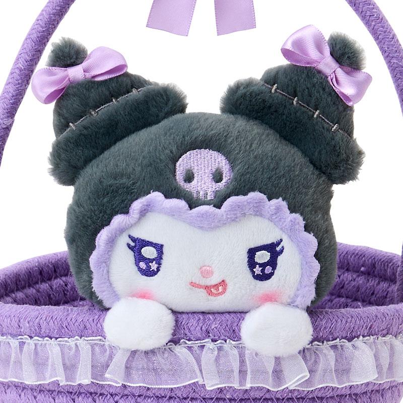 Kuromi Plush Basket Accessory Tray Angel and Demon Sanrio Japan 2025