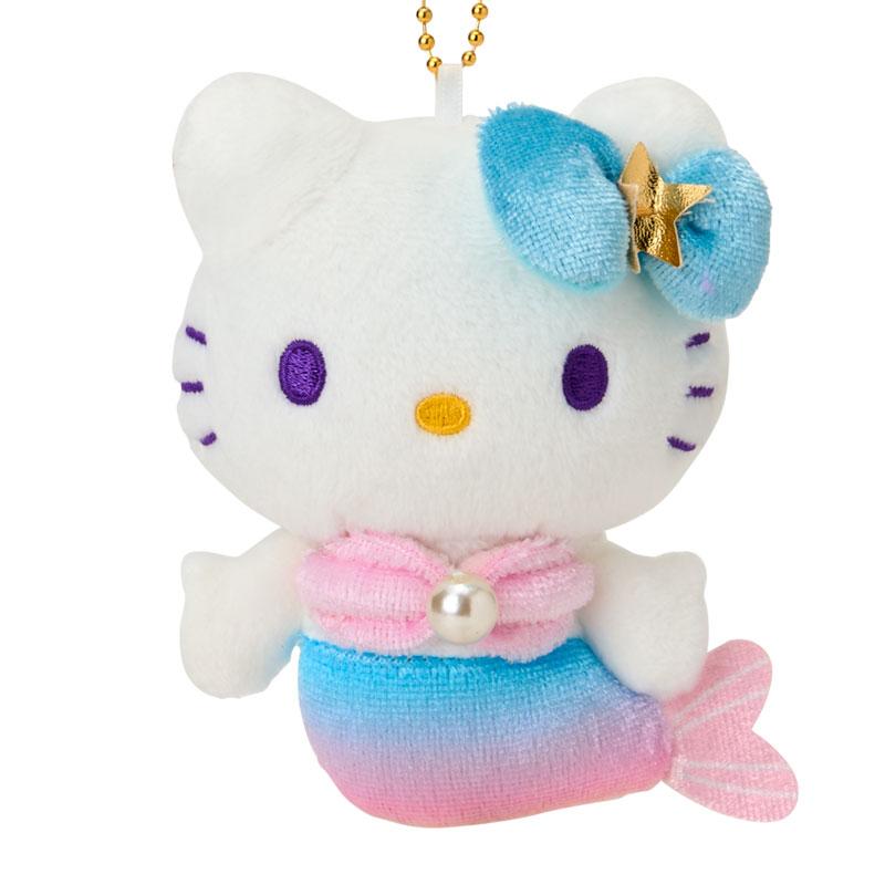 Hello Kitty Plush Keychain Mermaid Blue Sanrio Japan 2025