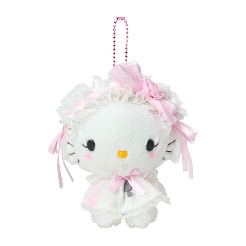 Charmmy Kitty Plush Mascot Holder Keychain White Frill Sanrio Japan 2025