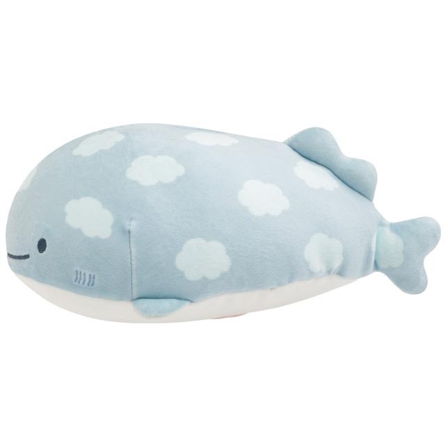 Jinbe San Super Soft Mochi Plush Doll S with Balloon Fish San-X Japan 2025