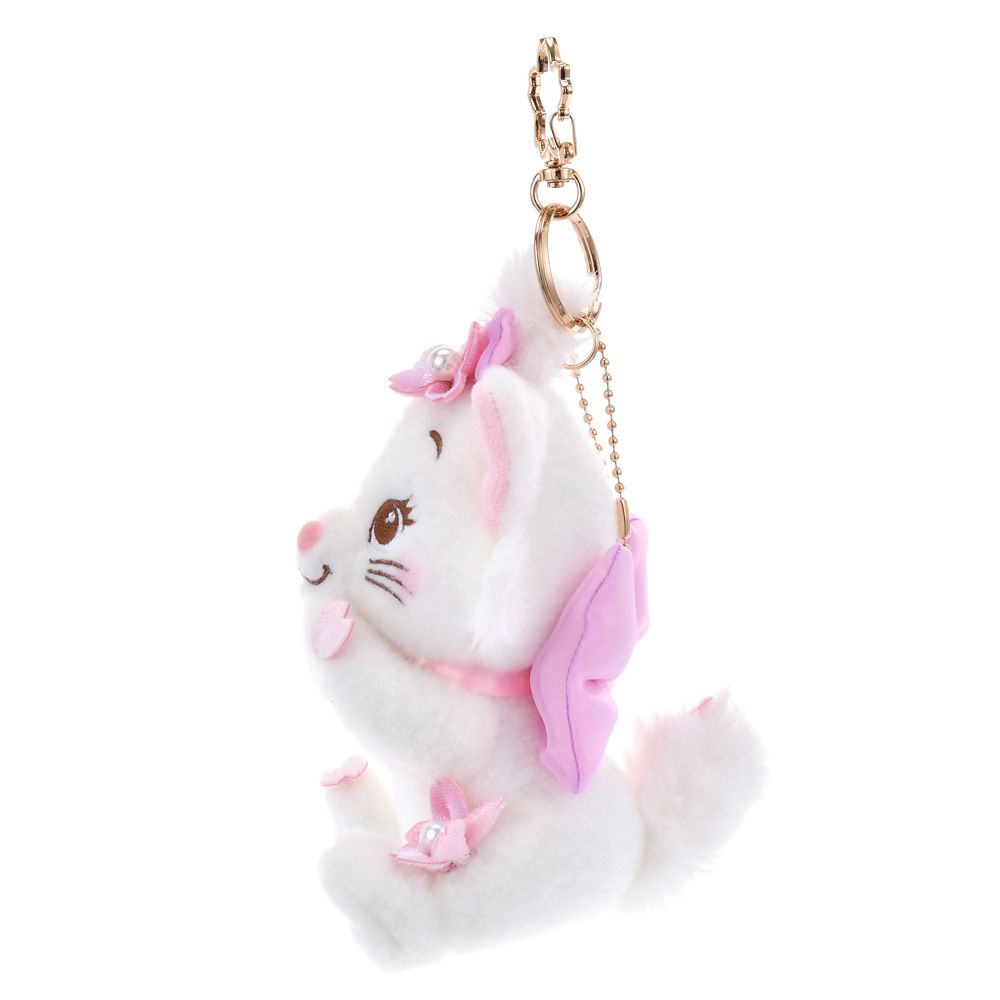 The Aristocats Marie Cat Plush Keychain SAKURA Disney Store Japan 2025