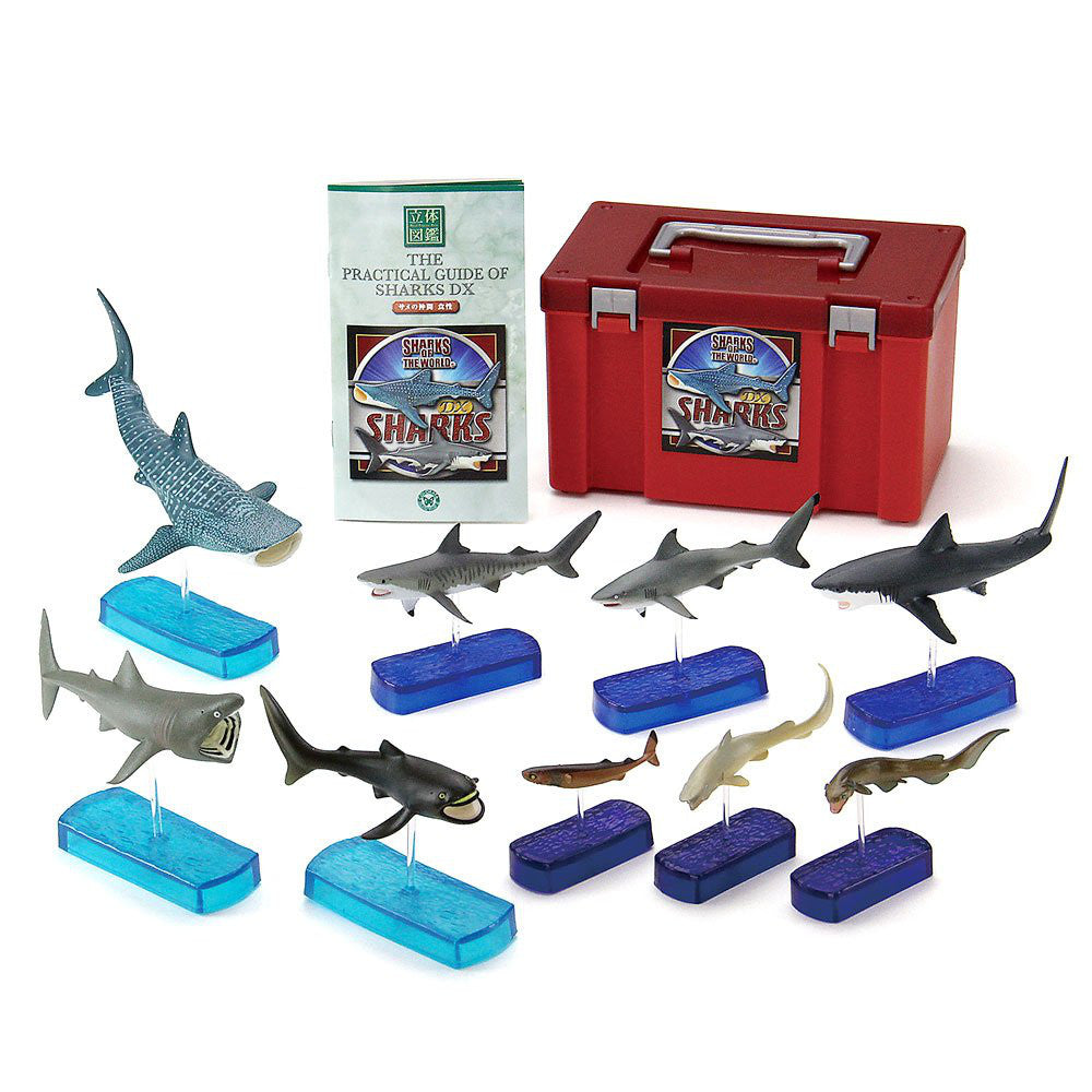 The Practical Guide of Sharks Deluxe Real Figure Box Colorata Japan