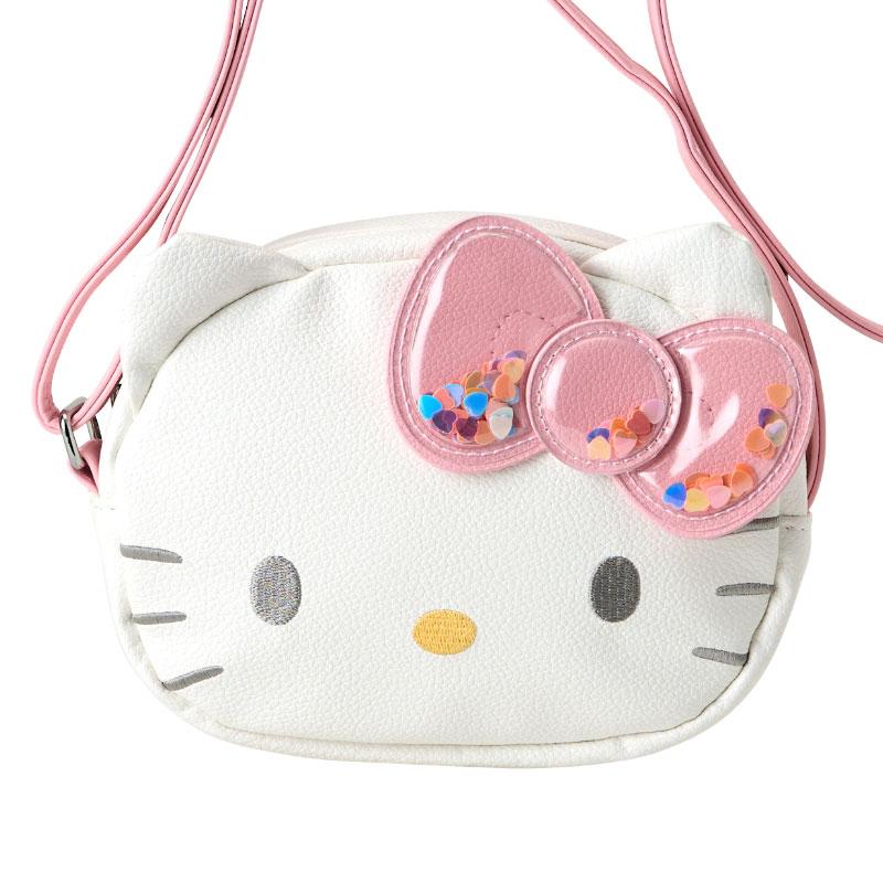 Hello Kitty Kids Shoulder Bag Face Shape Sanrio Japan 2024