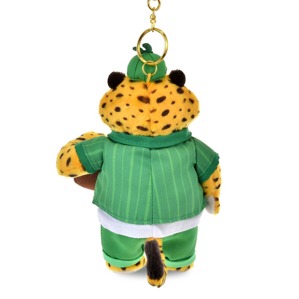 Zootopia 2 Benjamin Clawhauser Plush Keychain BUGBURGA Disney Store Japan 2025