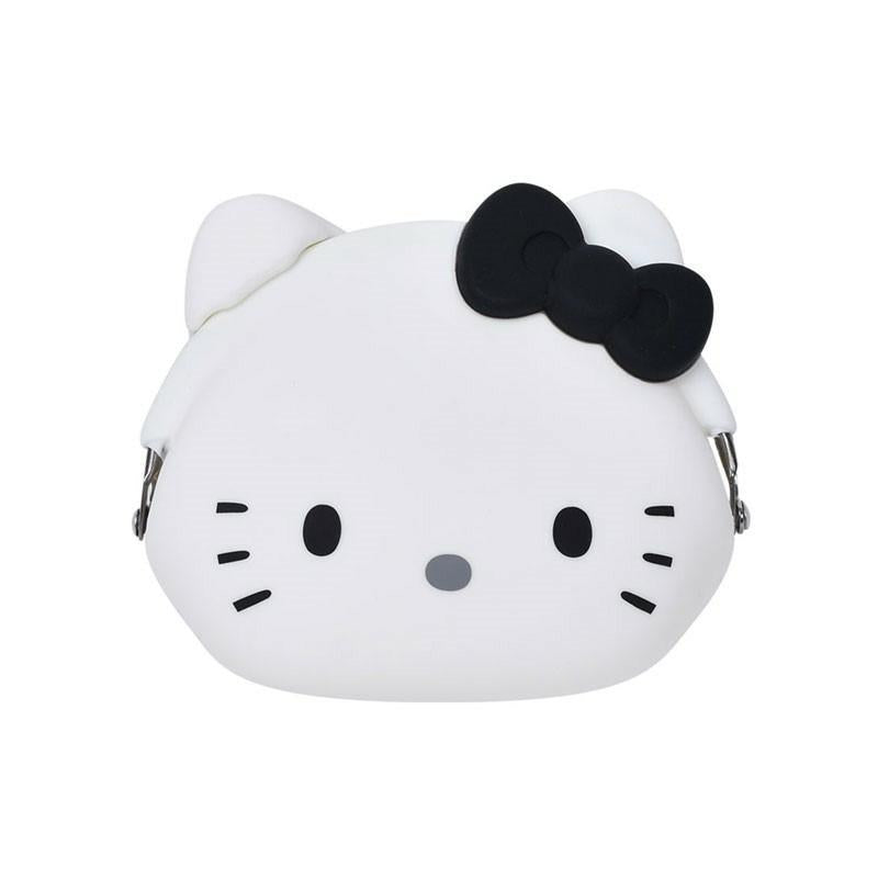 Hello Kitty Silicone mimi POCHI Pouch White Sanrio Japan 2025