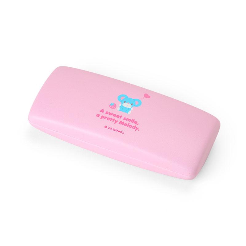 My Melody Glasses Case with Cloth Pink Sanrio Japan 2025