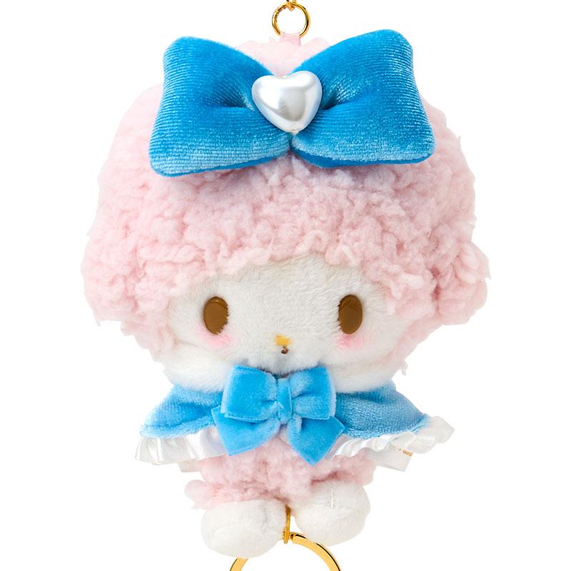 My Sweet Piano Plush Mascot Holder Keychain with Reel Blue Sanrio Japan 2025