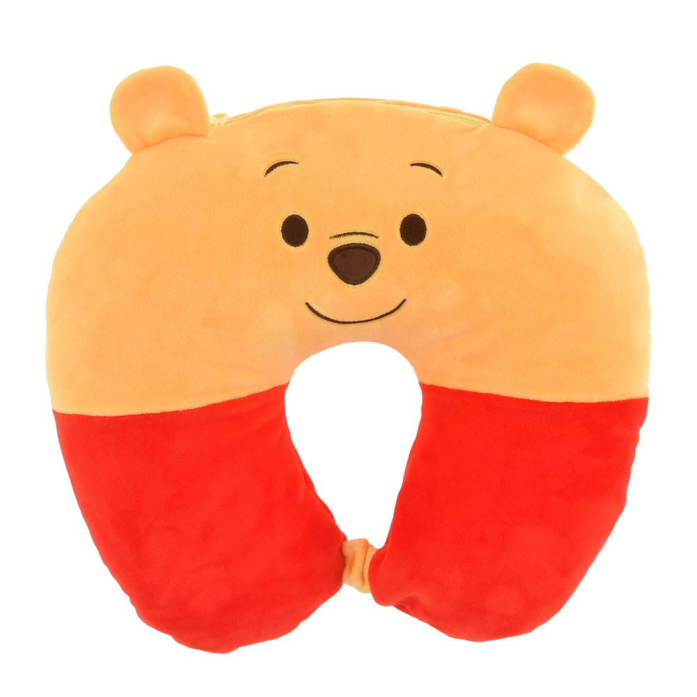 Winnie the Pooh Neck Pillow 2WAY Sleep Disney Store Japan 2025
