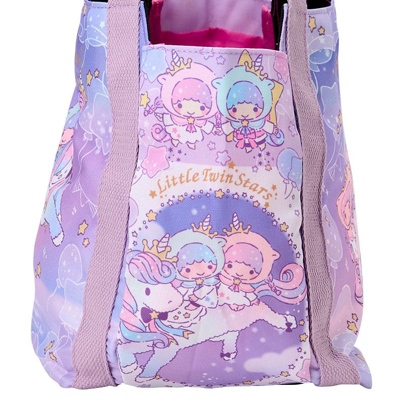 Little Twin Stars Kiki Lala Lunch Tote Bag Purple Sanrio Japan 2025