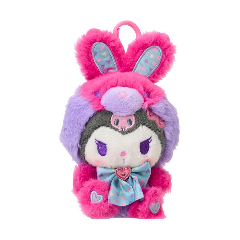 Kuromi Plush Mascot Holder Keychain Spring Rabbit Sanrio Japan 2025