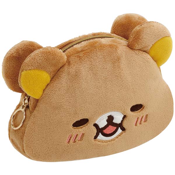 Rilakkuma Plush Pouch Manpuku Maku maku Everyone is Full San-X Japan 2024