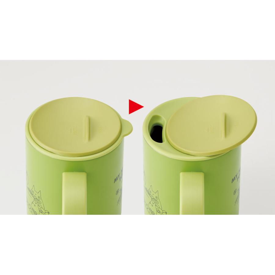 My Neighbor Totoro Mug Cup with Lid 330ml Green Studio Ghibli Japan