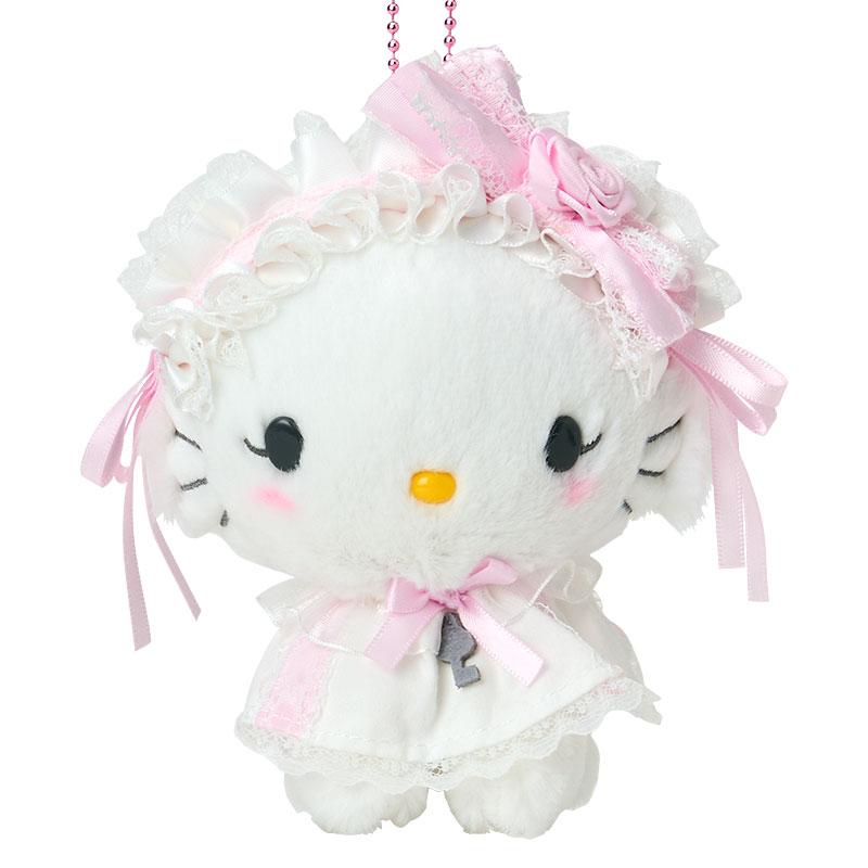 Charmmy Kitty Plush Mascot Holder Keychain White Frill Sanrio Japan 2025