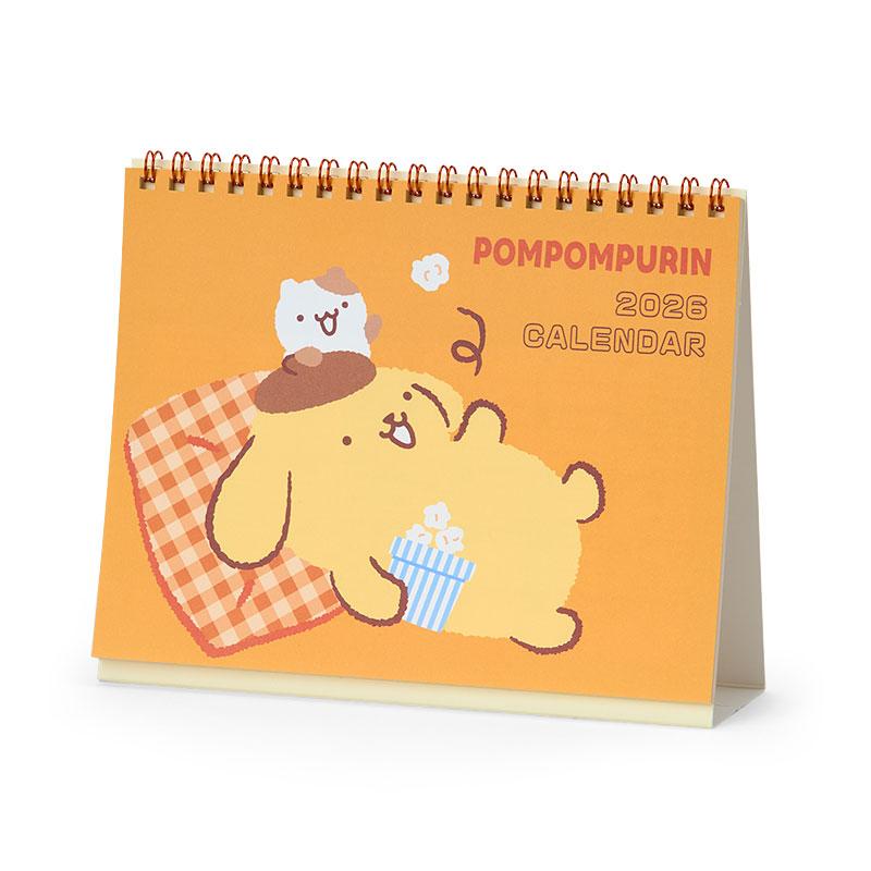 Pom Pom Purin Ring Calendar Desktop 2026 Sanrio Japan