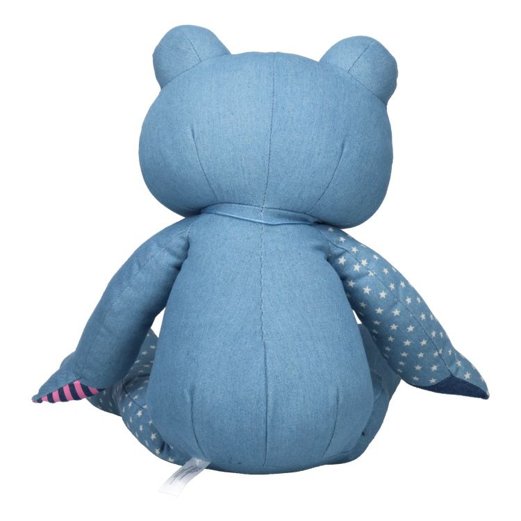 Pickles the Frog Plush Doll M USA Jeans Light Blue Japan