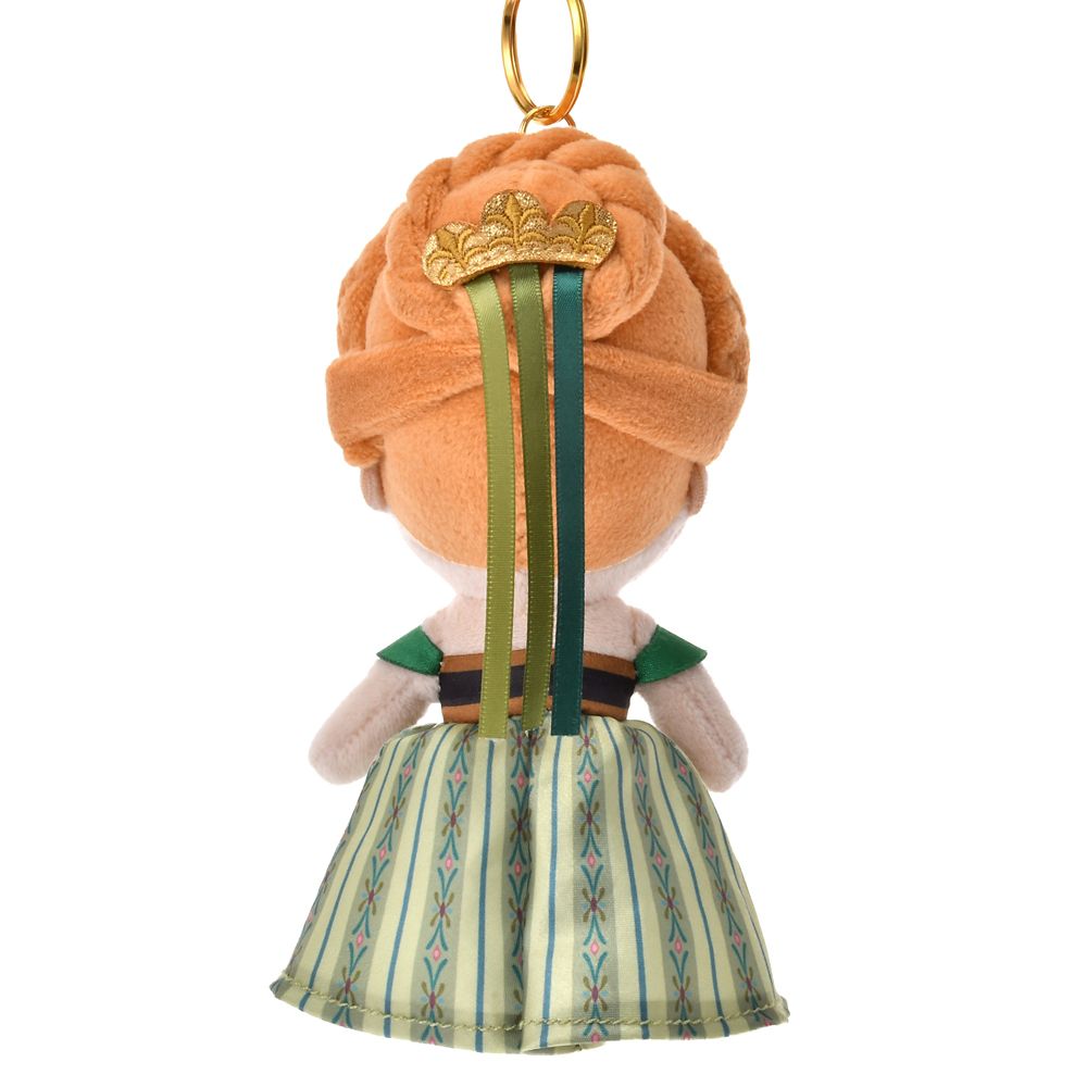 FROZEN Coronation Anna Plush Keychain TINY Disney Store Japan 2025